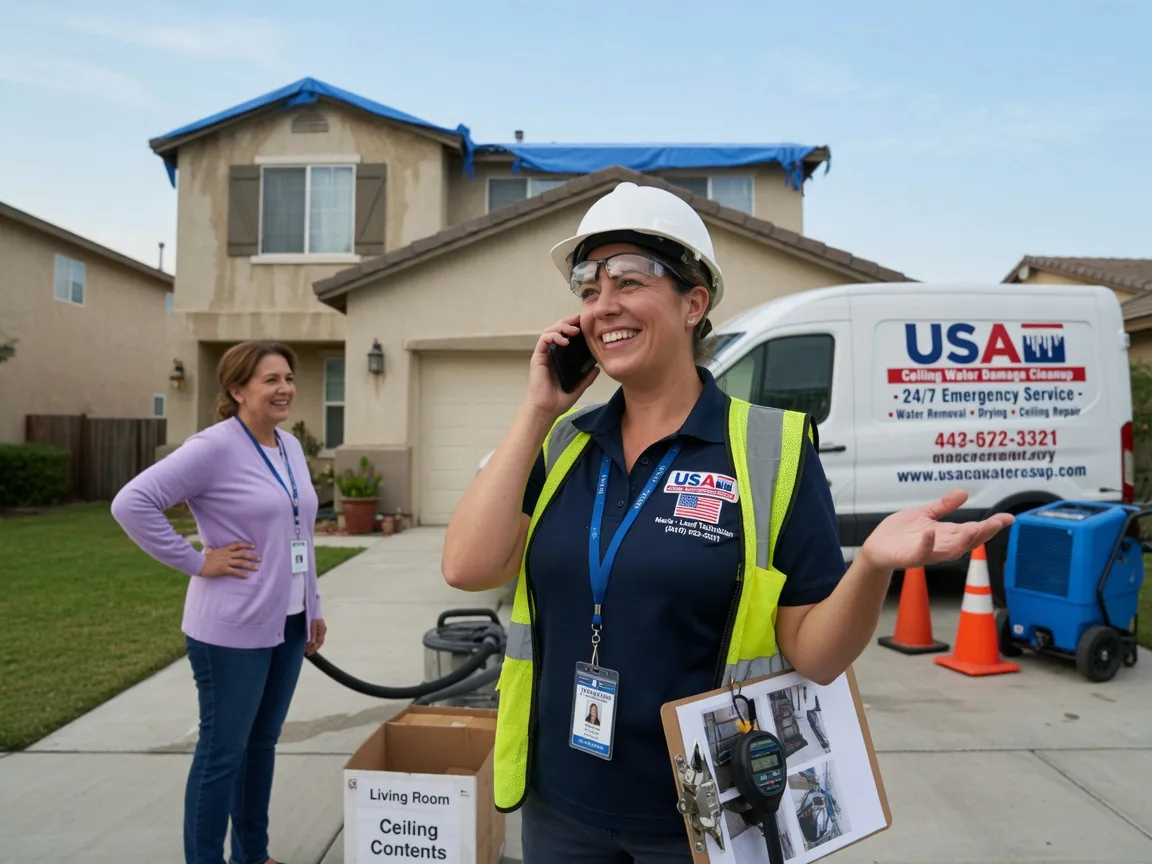 Ceiling Water Damage Restoration Apache, OK FAQs